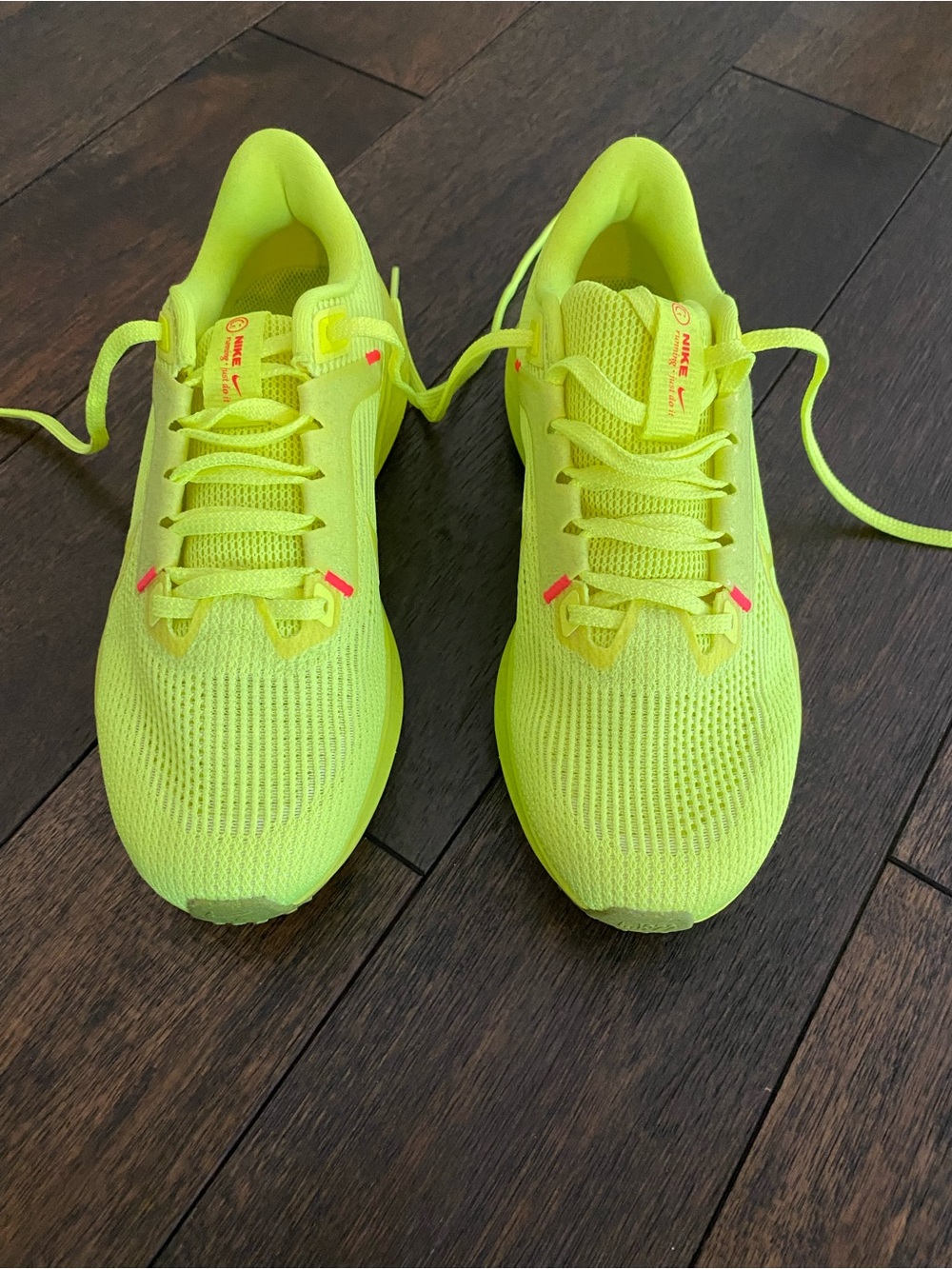 Nike Air Zoom Women Neon Yellow Sneakers